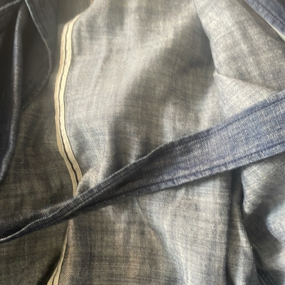 Lilla P trench coat linen tencel blend size M quality !!! Tuckernuck - Picture 7 of 10